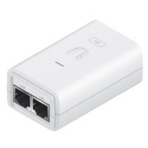 Ubiquiti Networks POE-24-7W-G-WH-AU PoE Injector 24VDC .3A Gigabit