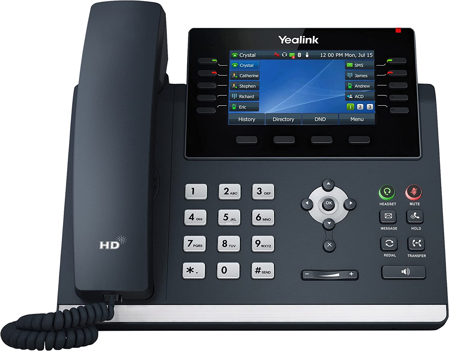 Yealink SIP-T46U Executive IP Phone 16 Lines+Color Screen