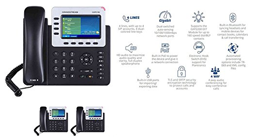 3 GXP2140 IP PHONES