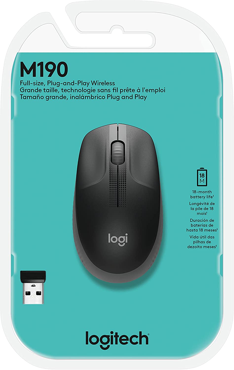 M190 Wireless Mouse