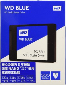 WD Blue Solid State Drive 500Gb